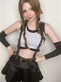 cos Peach milky - Aerith Tifa Swap(42)